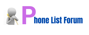 phone list forum