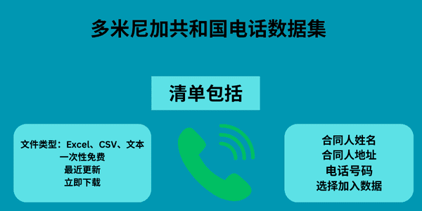 多米尼加共和国电话数据集